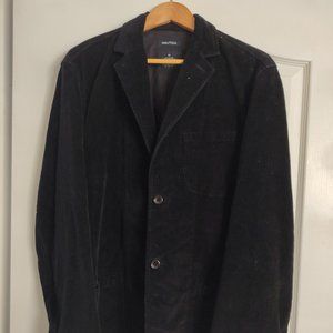 Nautica Navy Corduroy Blazer